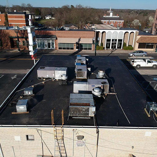 EPDM rubber commercial roofing huntersville, cornelius, davidson, mooresville